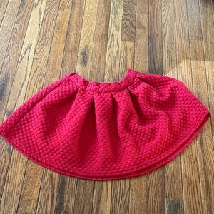 Cat & Jack Red Knee-Length Bubble Skirt